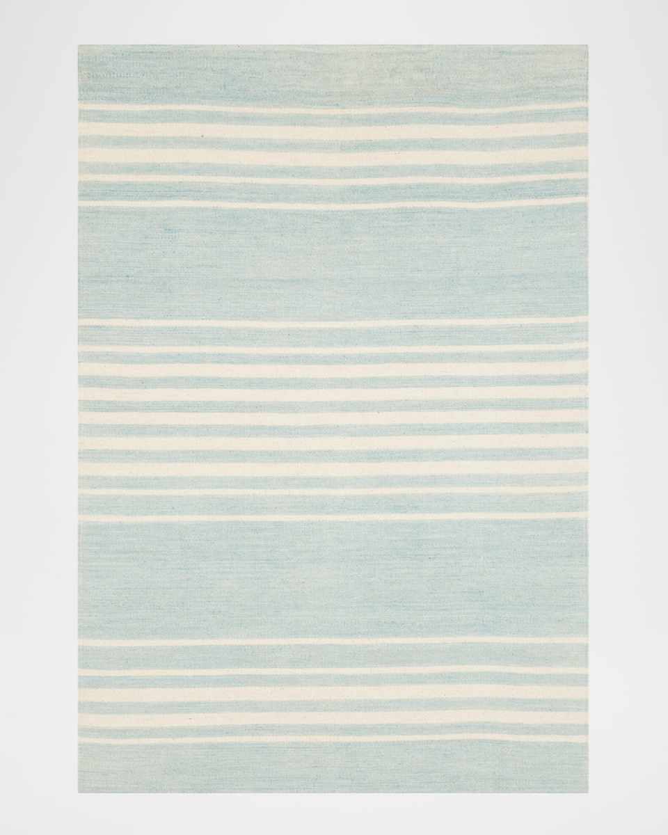 Bluff Point Stripe Hand-Woven Rug, 4' x 6'